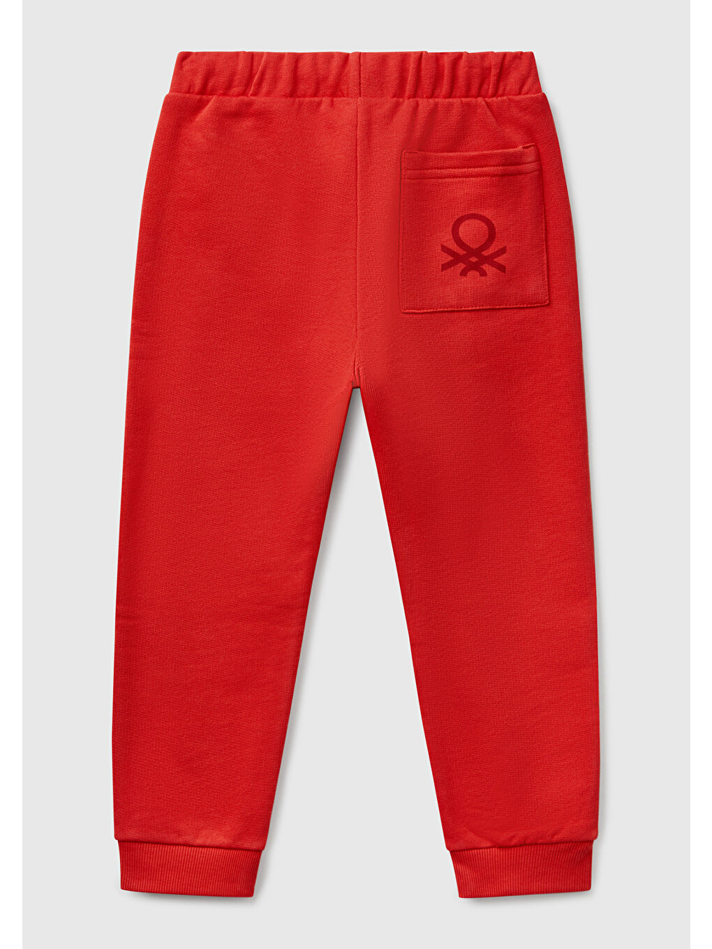 Erkek Çocuk Kırmızı Arka Cebi Logo Eşofman Altı-1