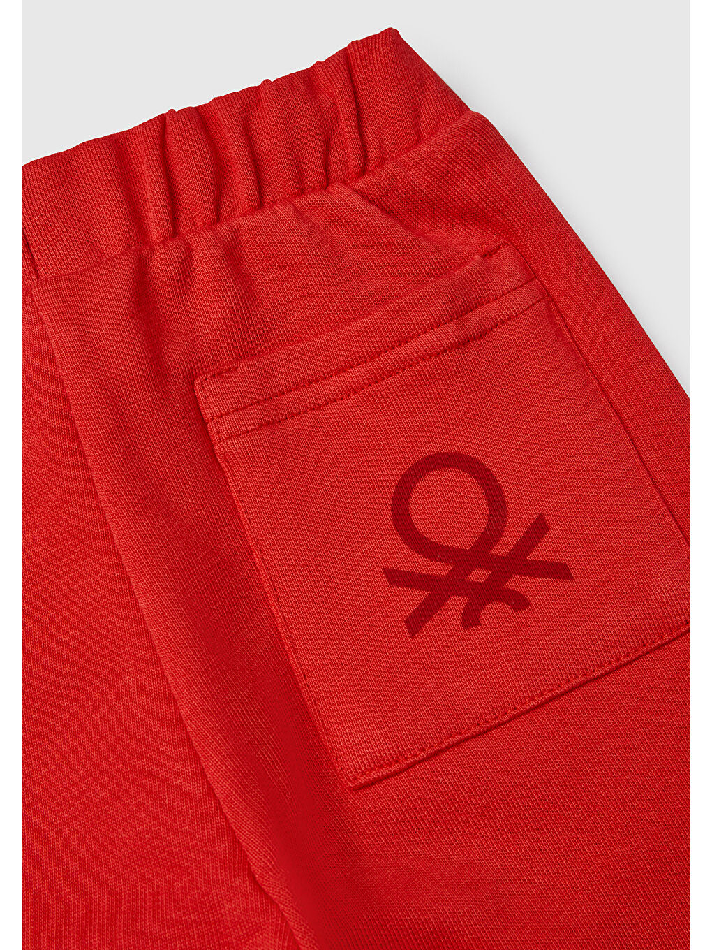 Erkek Çocuk Kırmızı Arka Cebi Logo Eşofman Altı-2