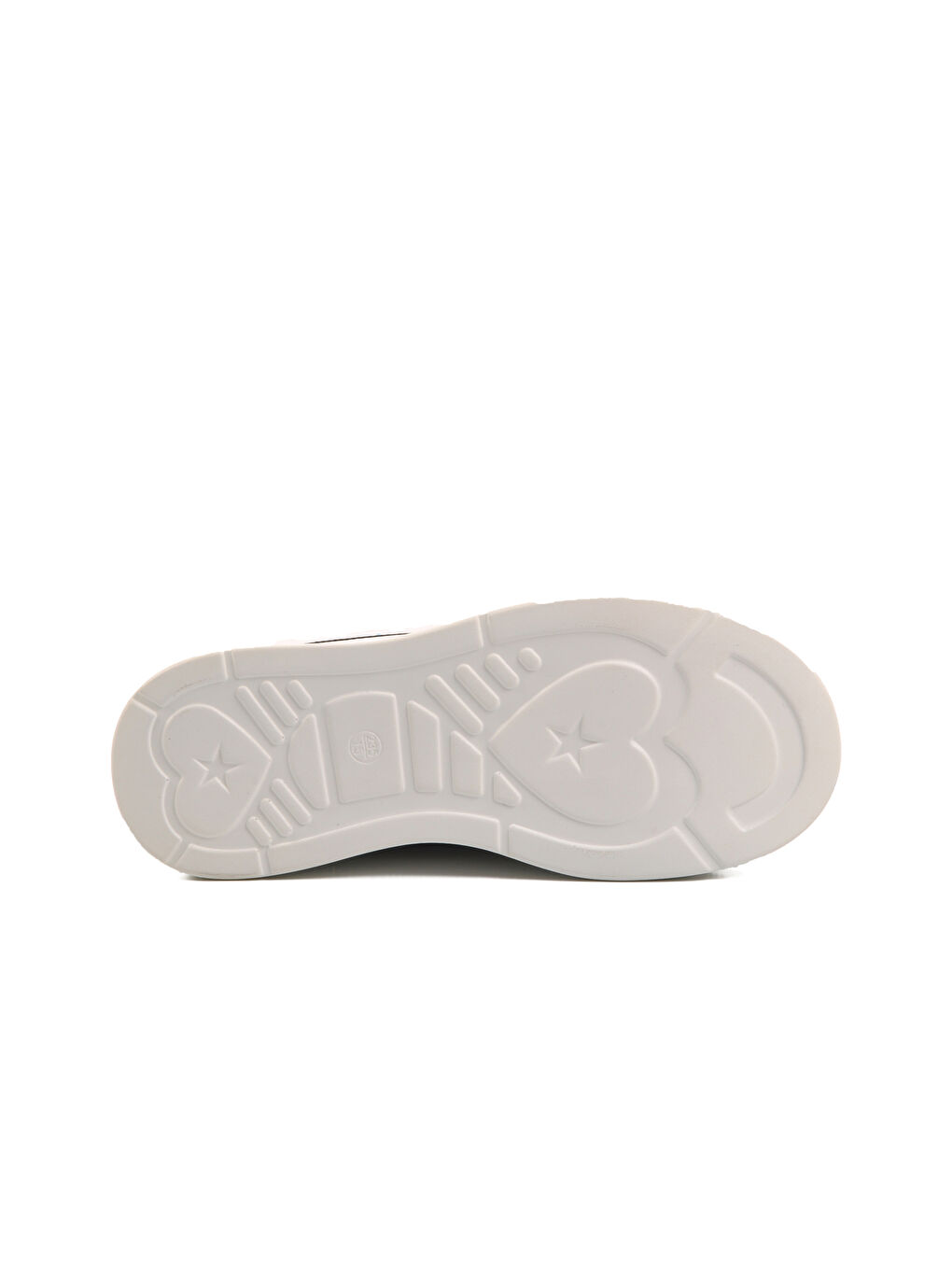 Siyah Yüksek Taban Taş İşlemeli Kadın Sneaker 25Y423-1 Z-4