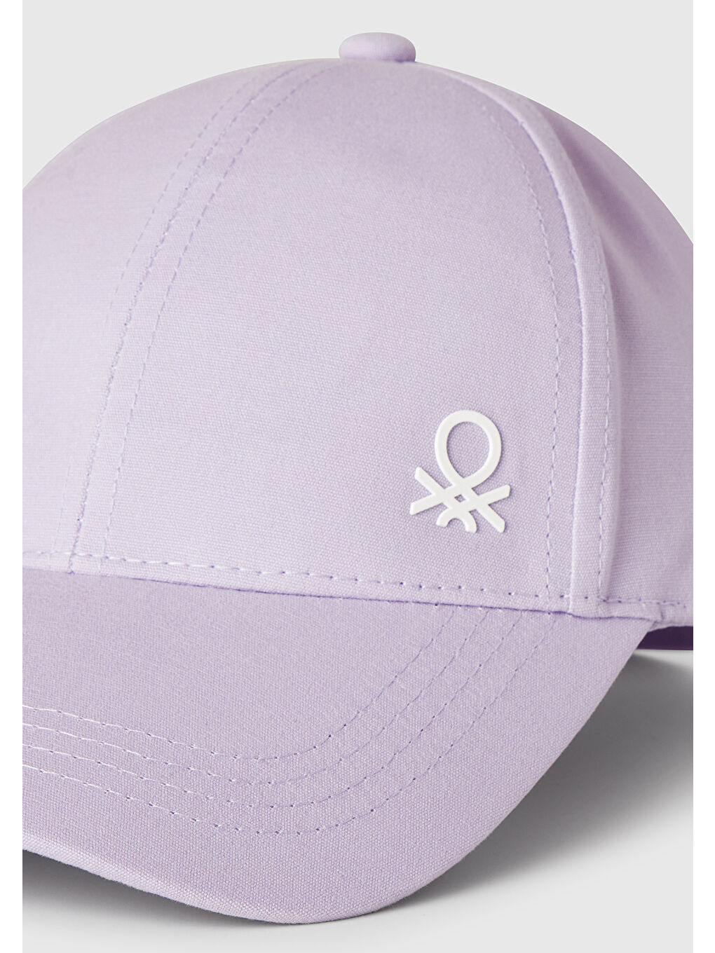 Erkek Çocuk Lila Önü Logo Baskılı Kep Şapka-2