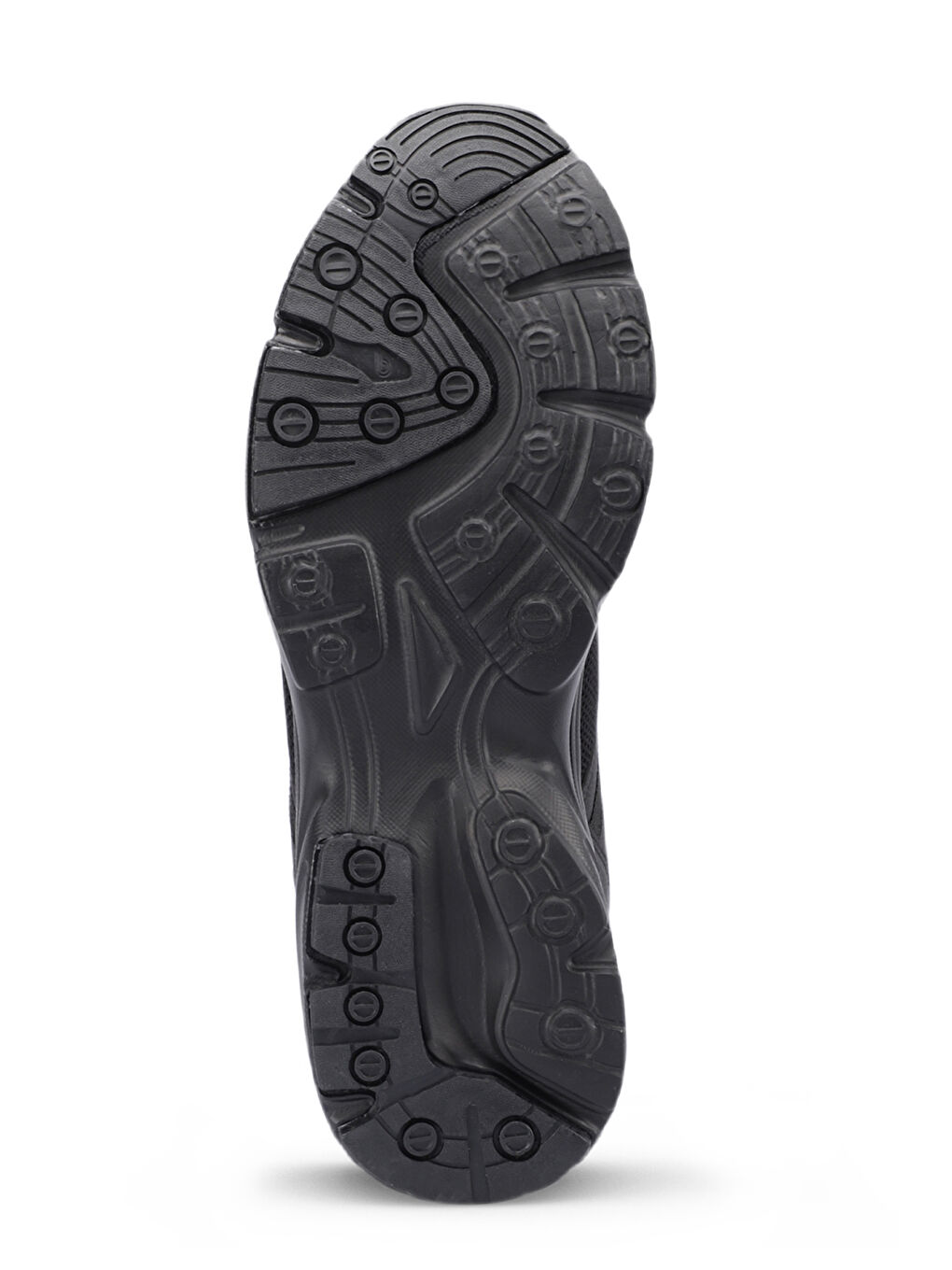 PLANE Büyük Beden Sneaker Erkek Ayakkabı Siyah-6