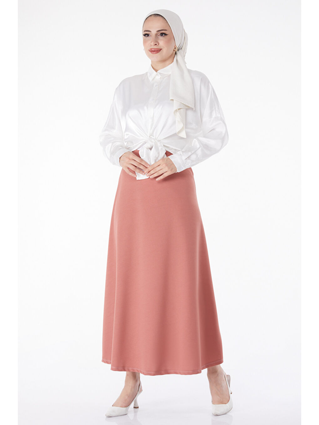 Pembe Çan Etek Gül - 27075-1