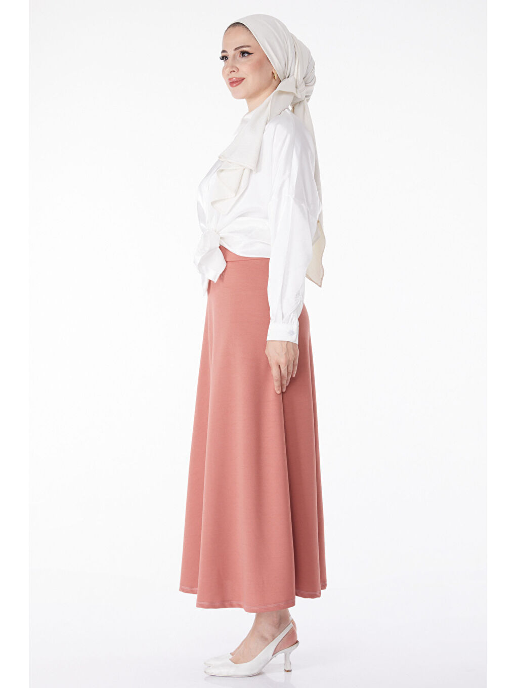 Pembe Çan Etek Gül - 27075-3