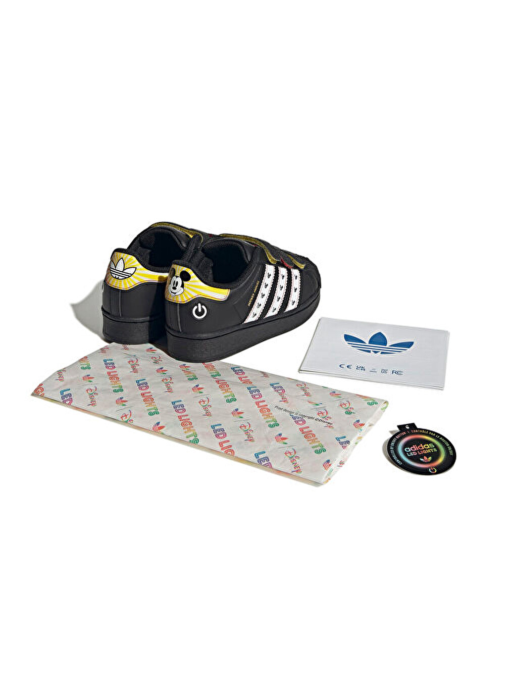 Superstar Led Lights Cf C Çocuk Günlük Ayakkabı Jp8087 Siyah-8
