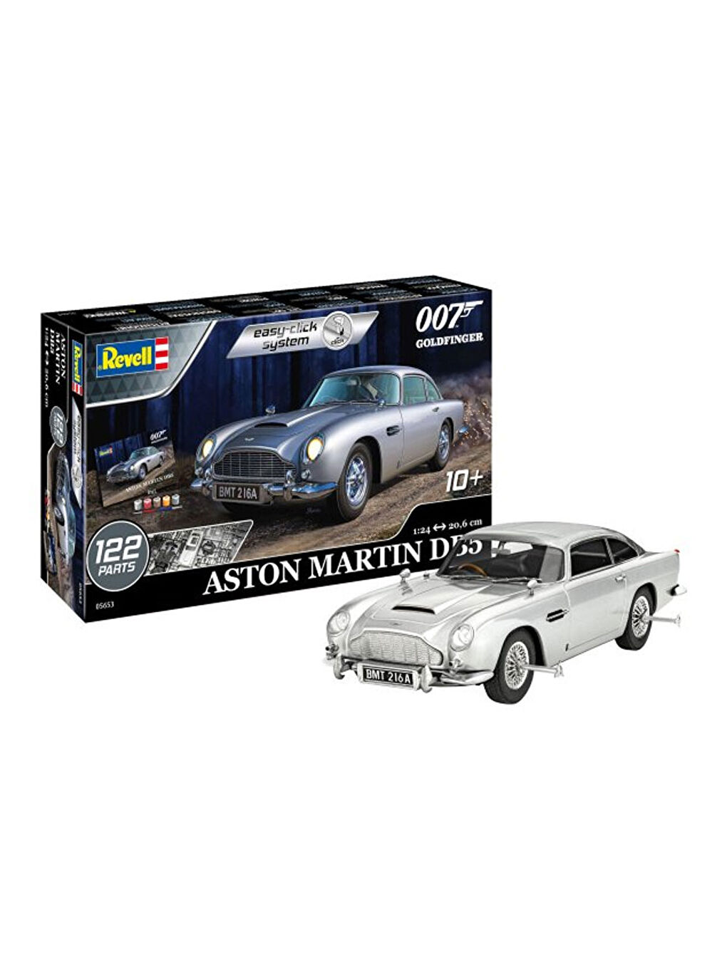 Revell Renksiz Maket Gift Set Araba James Bond Aston Martin DB5 05653