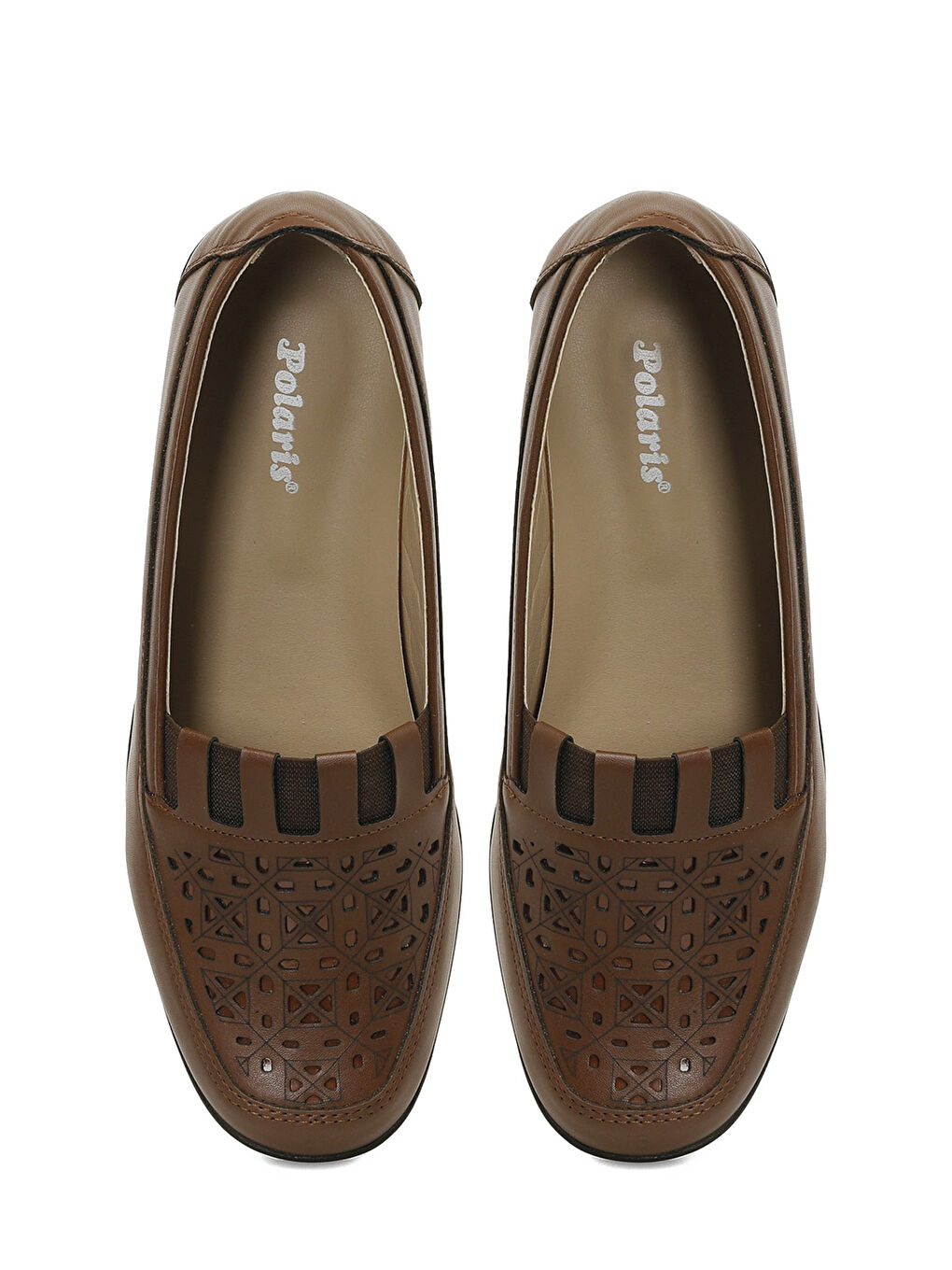 Kahverengi 166088.Z5FX Taba Kadın Loafer-3