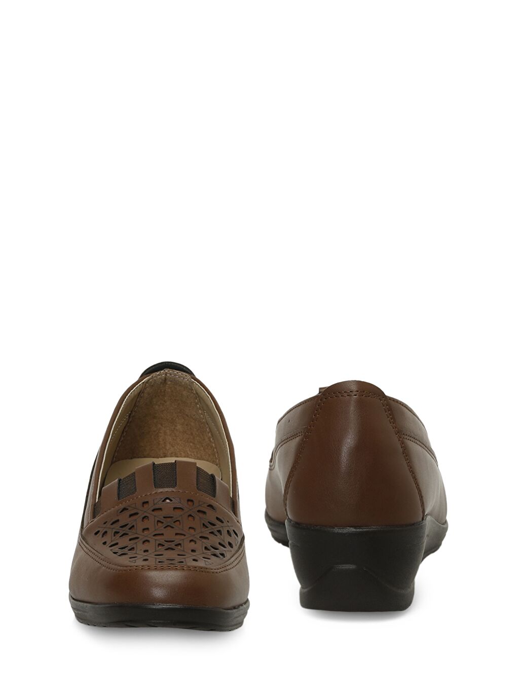 Kahverengi 166088.Z5FX Taba Kadın Loafer-4