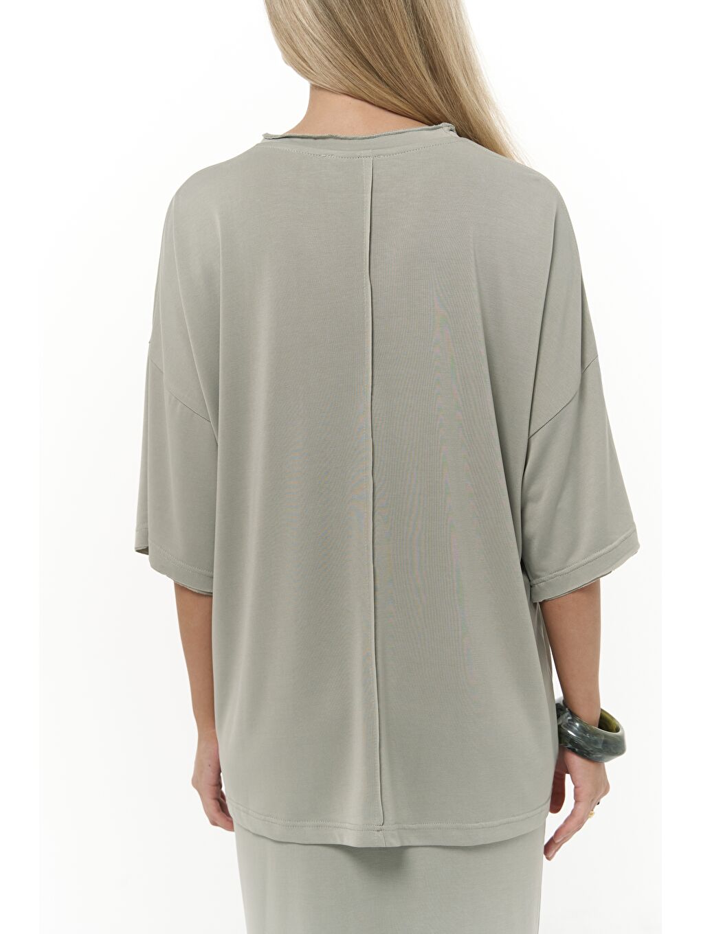 Yeşil Grazia Mint T-Shirt Etek Takım-7