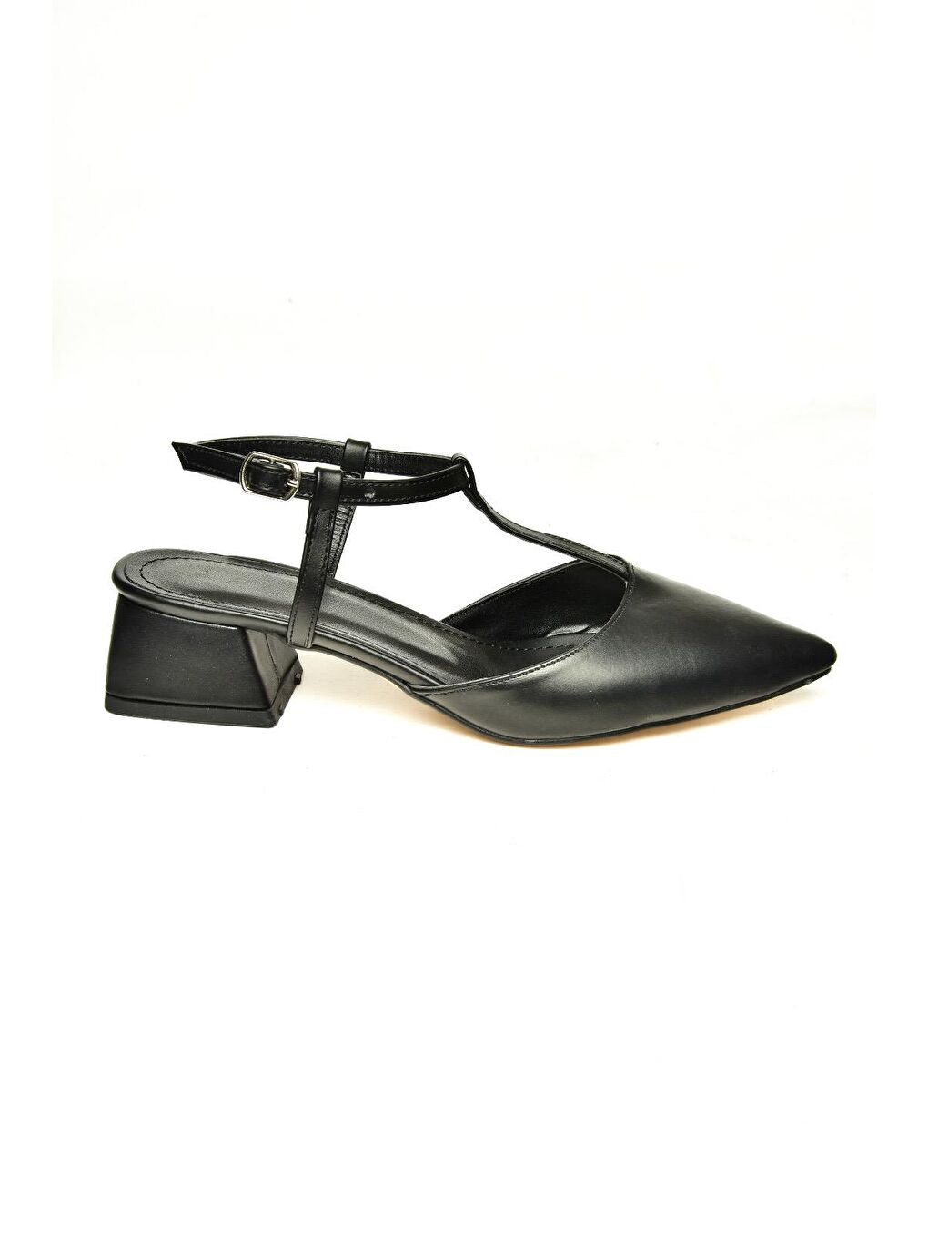 U9982433 Siyah Kadın Topuklu Ayakkabı