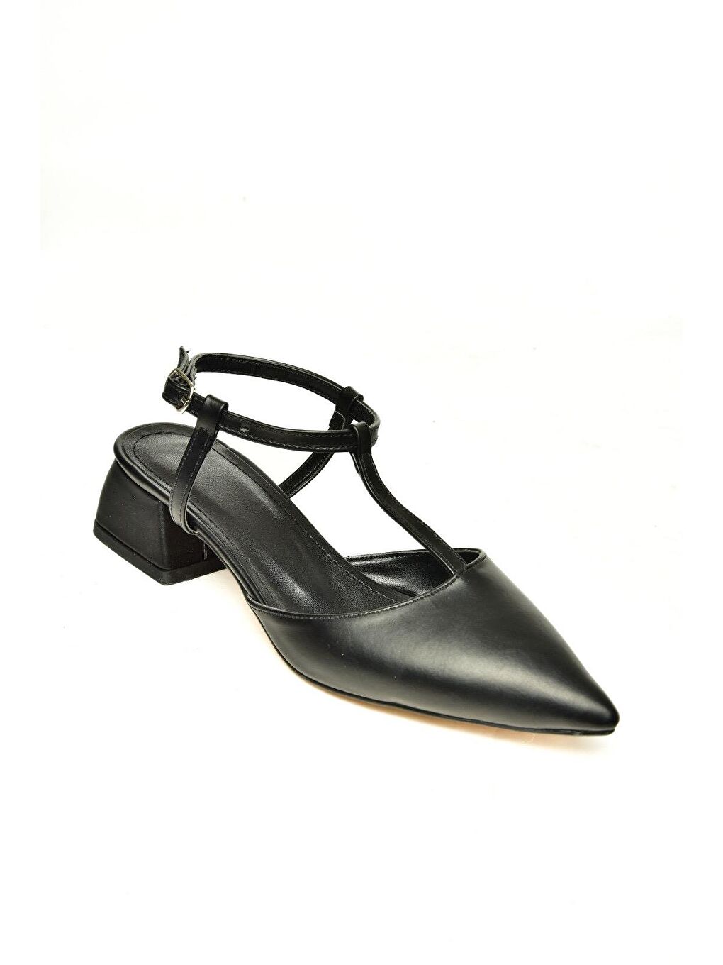 U9982433 Siyah Kadın Topuklu Ayakkabı-1