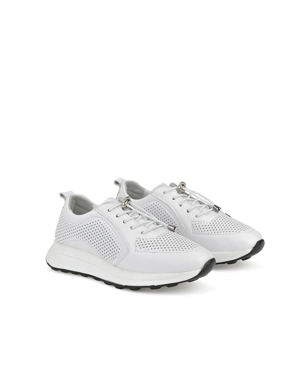Kadın Hakiki Deri Sneaker 1511050Z2341 Beyaz-1
