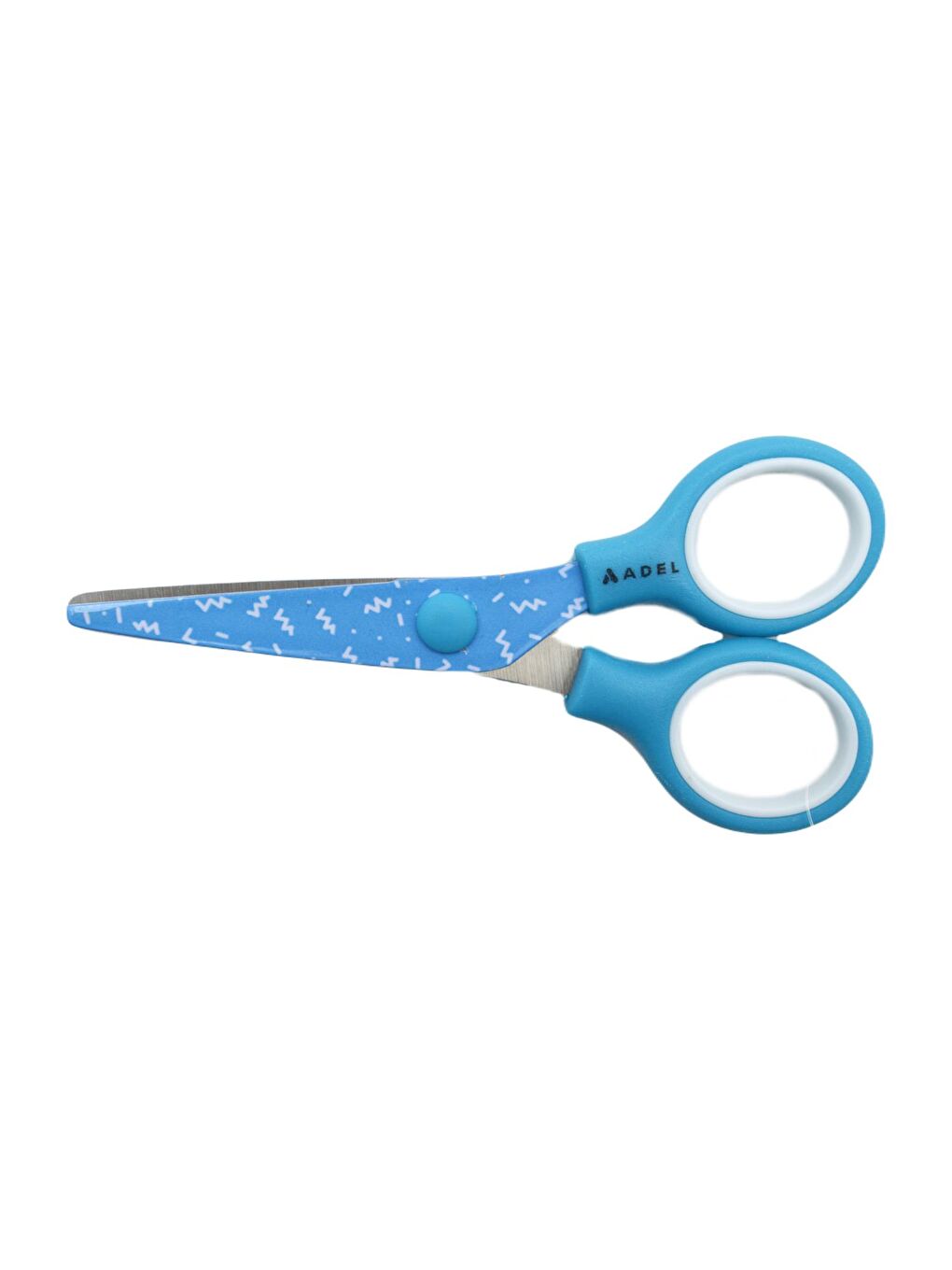 Desenli Okul Makası 13 cm Küt Uçlu Paslanmaz Çelik 4012145711