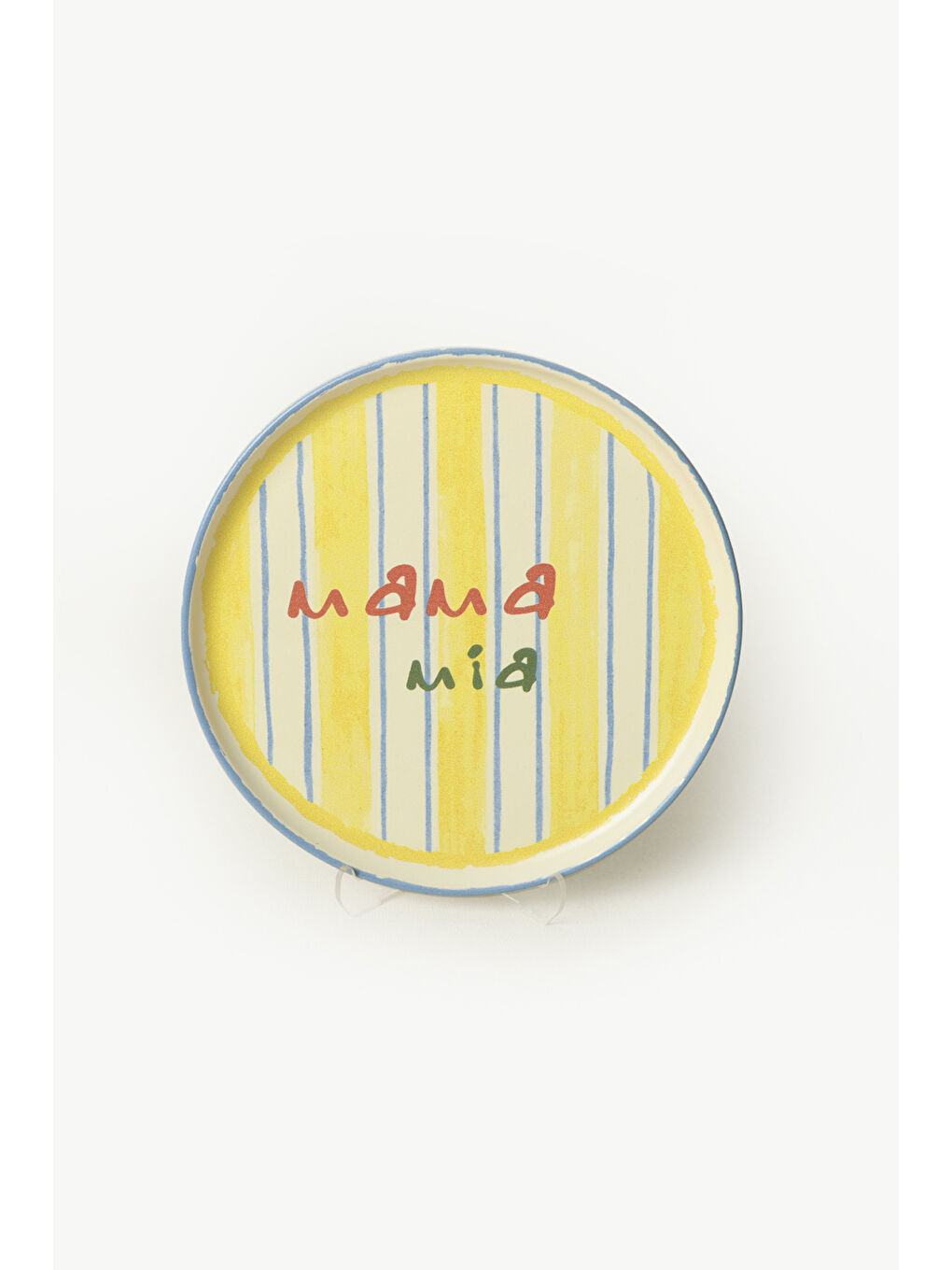 Karışık Mama Mia & La Dolce Vita Pasta Tabağı 22 Cm 4 Adet-7