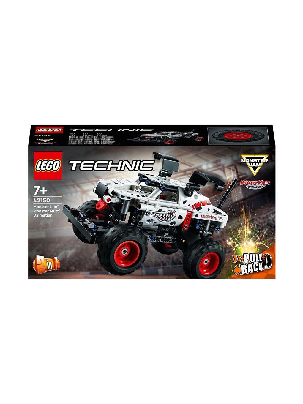 Lego Technic Monster Jam Monster Mutt Dalmaçyalı 42150 - 1