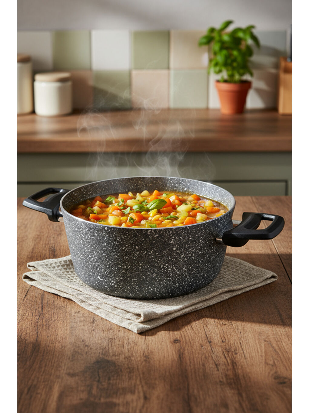 Vormi 7 Parça Tencere Seti Gri-4