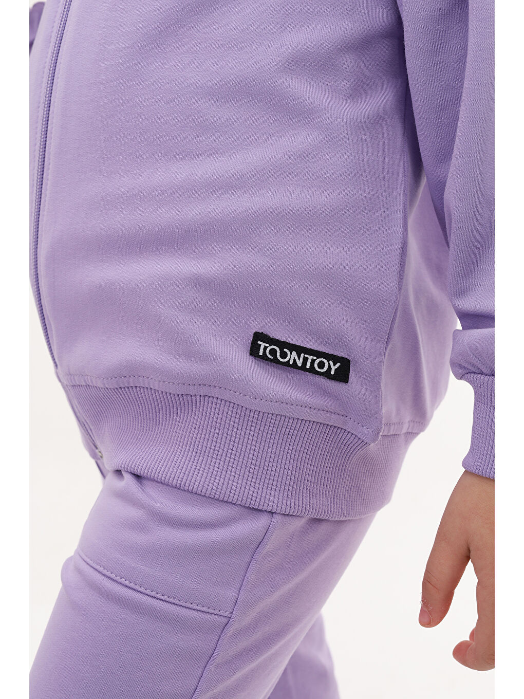 Lila Kız Çocuk Eşofman Takım-3