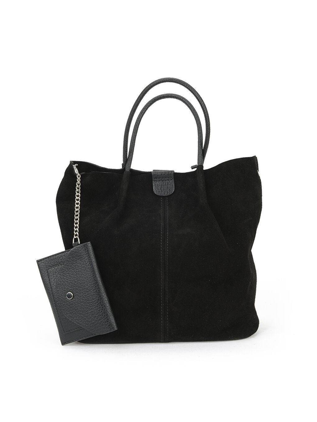 Kadın Hakiki Deri Omuz ve El Çantası 153979Z5010 Siyah