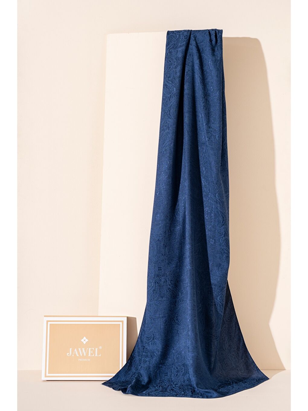 İndigo Kadın Libissa Modal Floş Şal