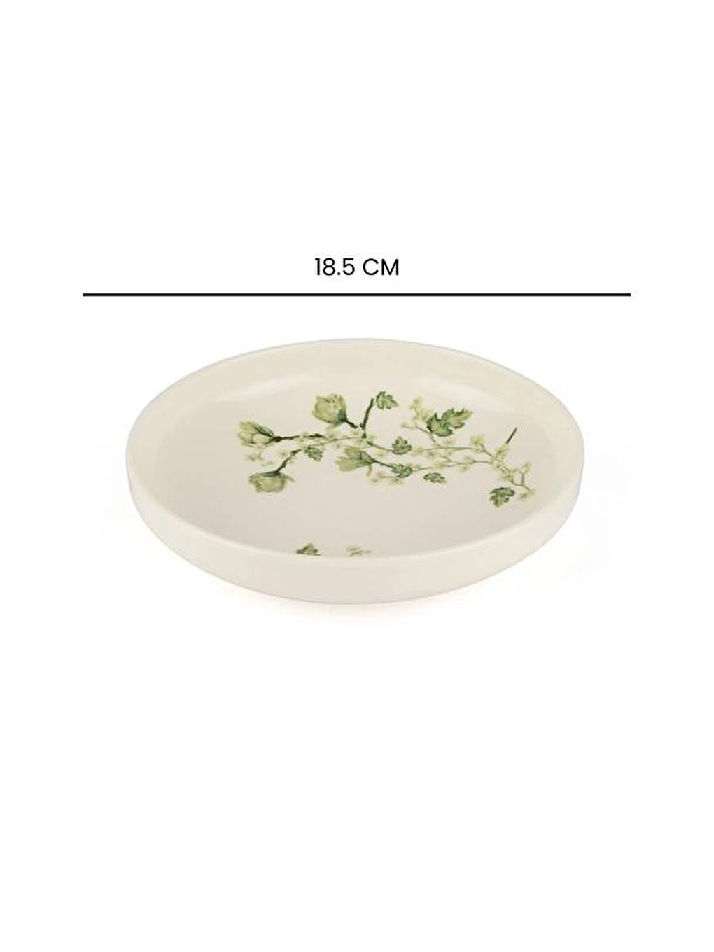 Karışık Fresia Toledo Porselen Çukur Yemek Tabağı - Renkli - 18,5 cm-4