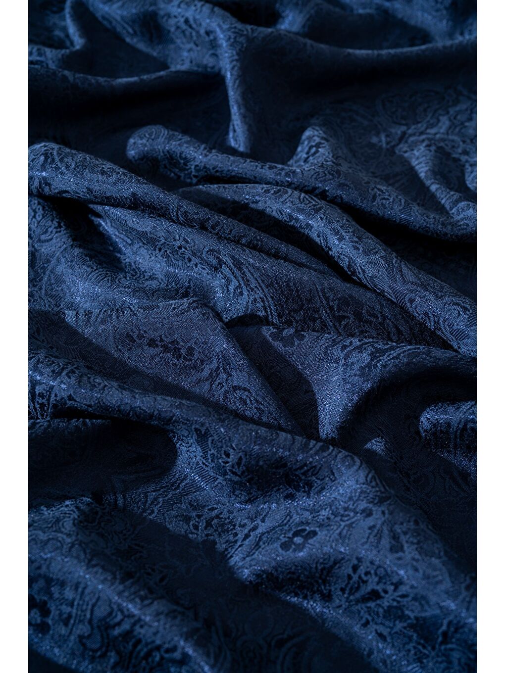 İndigo Kadın Libissa Modal Floş Şal-1