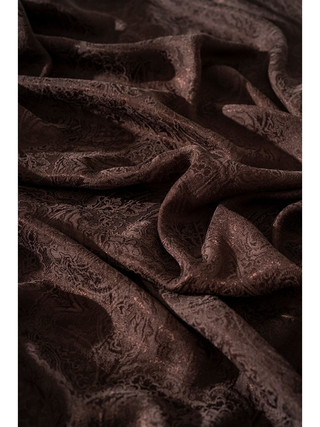 Kahverengi Kadın Libissa Modal Floş Şal-1