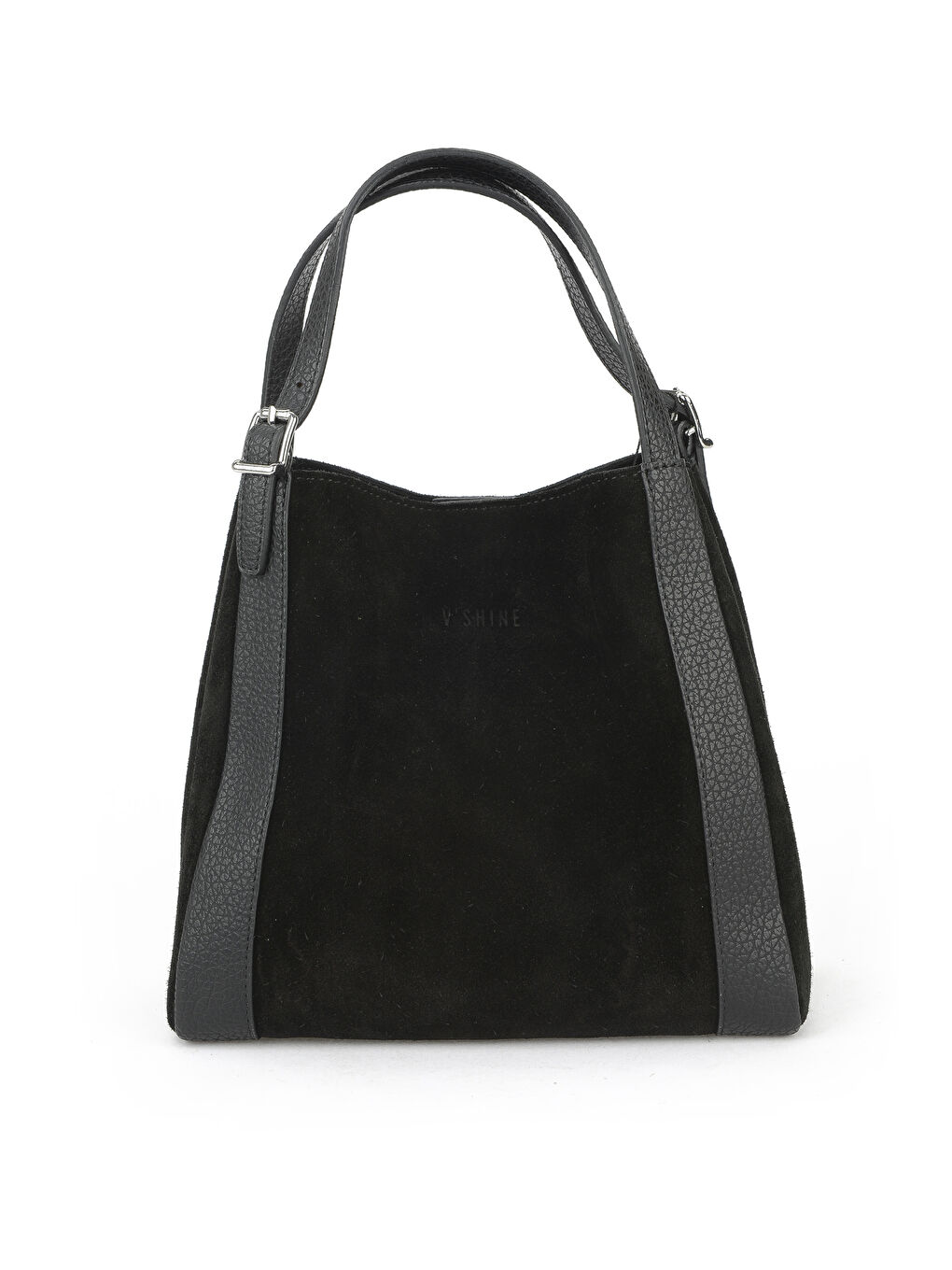 Kadın Hakiki Deri Omuz ve El Çantası 153979Z5012 Siyah