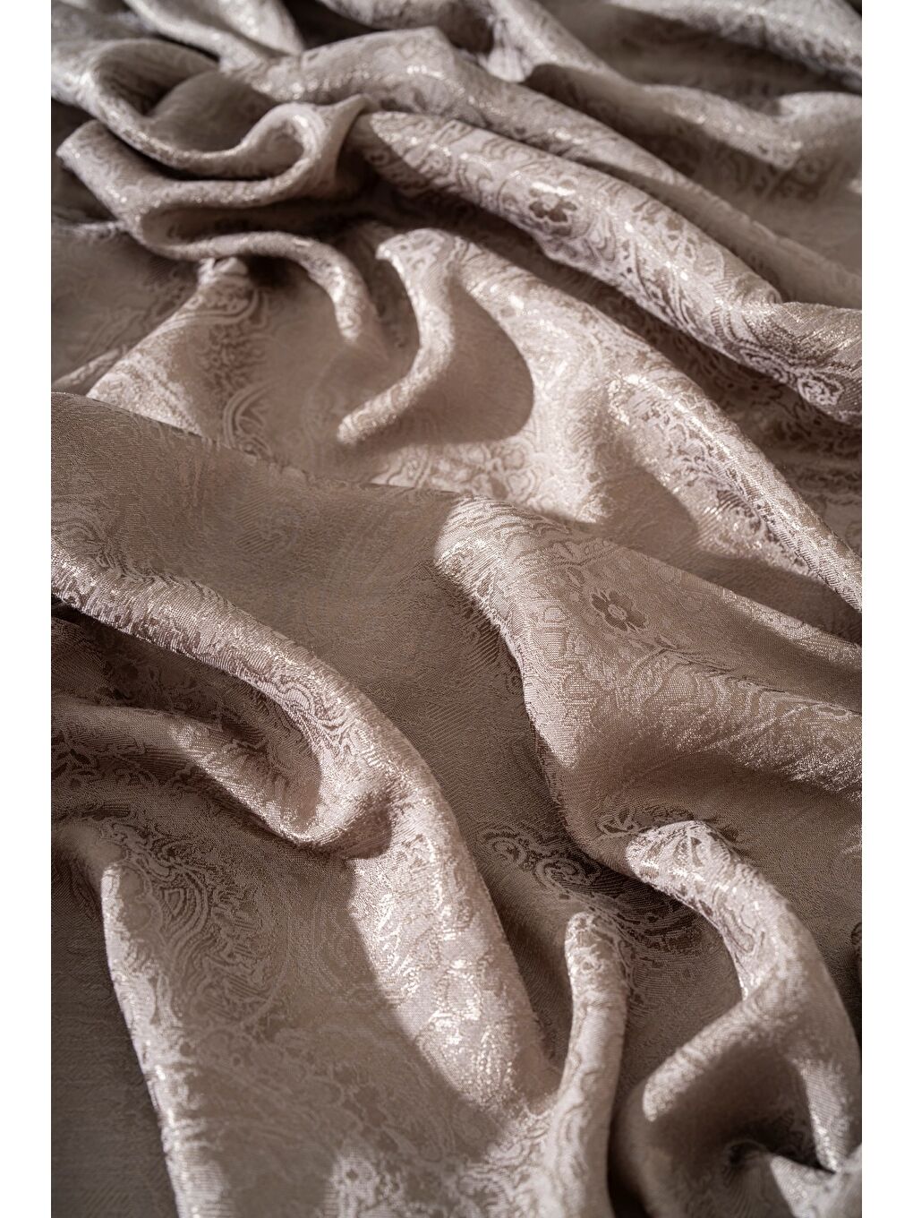 Kahverengi Kadın Libissa Modal Floş Şal-1