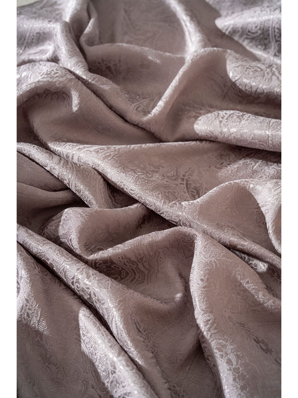 Bej Kadın Libissa Modal Floş Şal-1