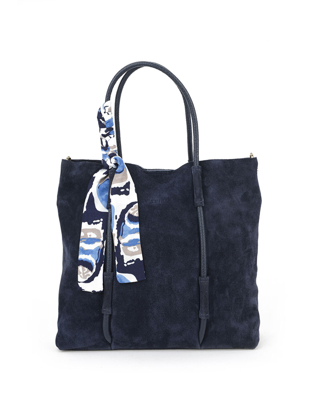 Kadın Hakiki Deri Omuz ve El Çantası 153979Z5013 Lacivert