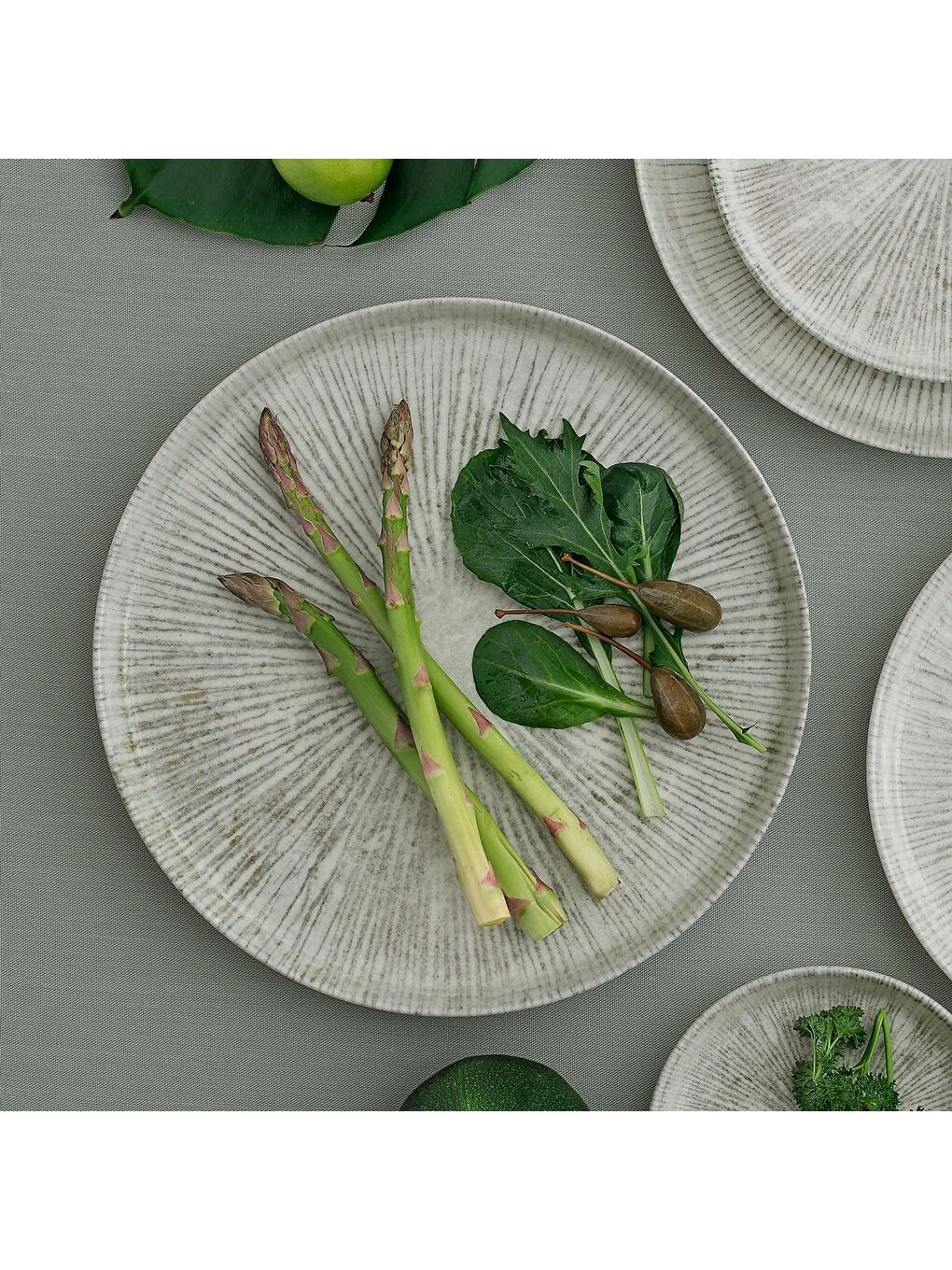 Karışık Arnim 29 cm Bilbao Bone Düz Tabak-1