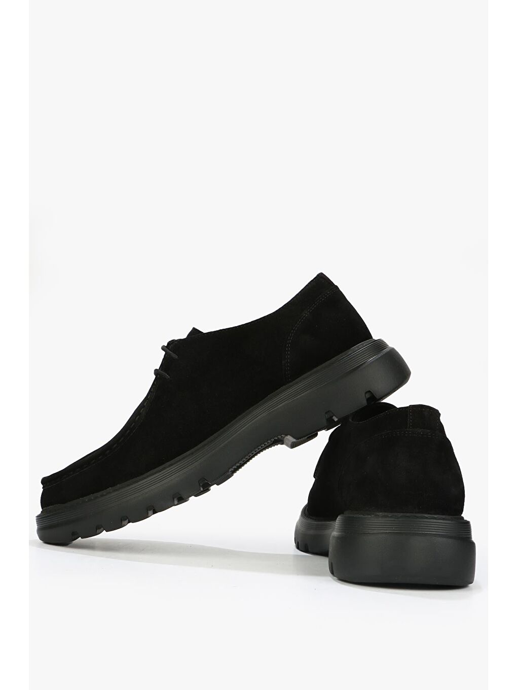 Damon Hakiki Deri Siyah Erkek Günlük Ayakkabı-3