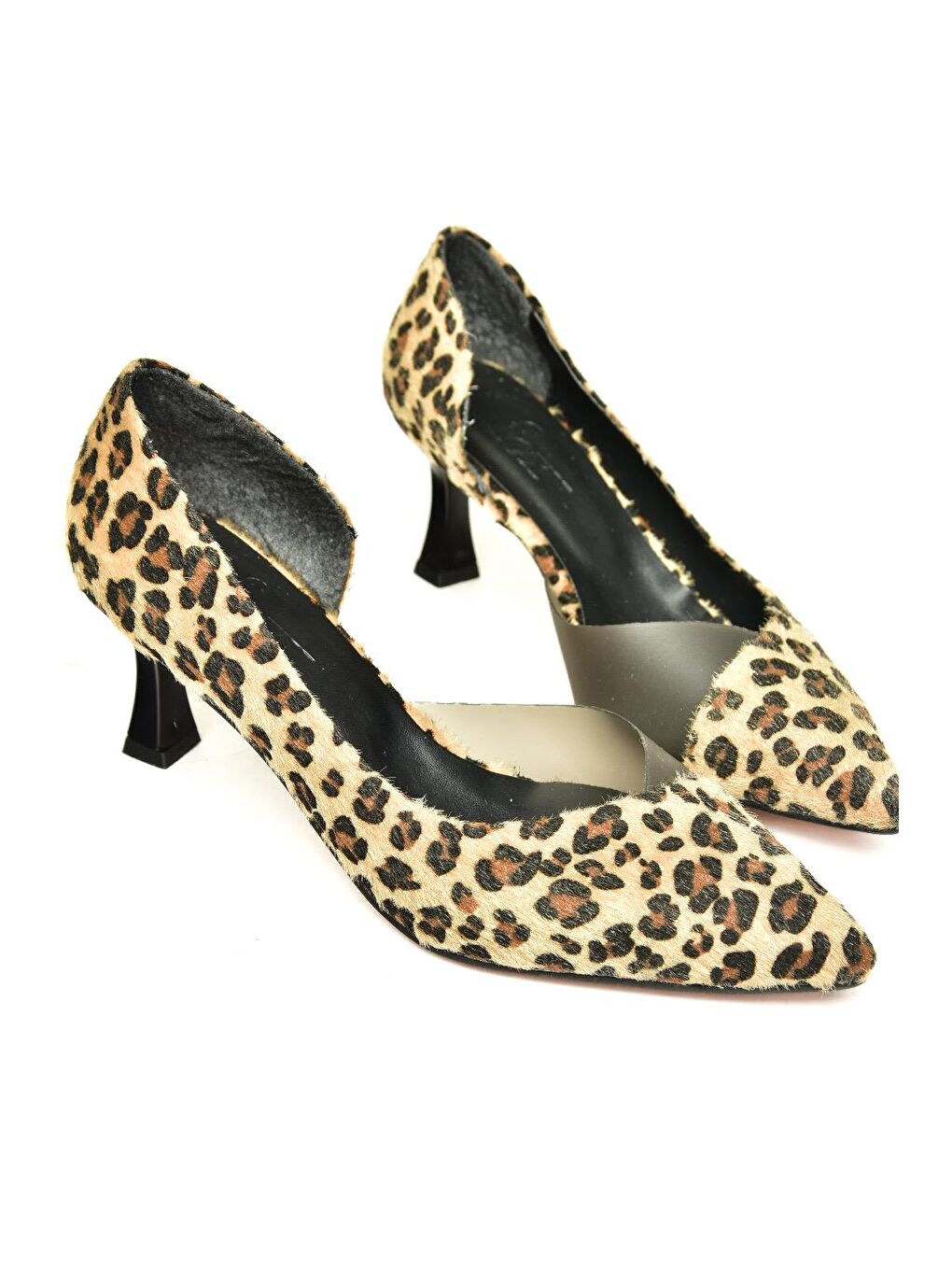 Kahverengi U6760353 Taba Kadın Topuklu Ayakkabı-2