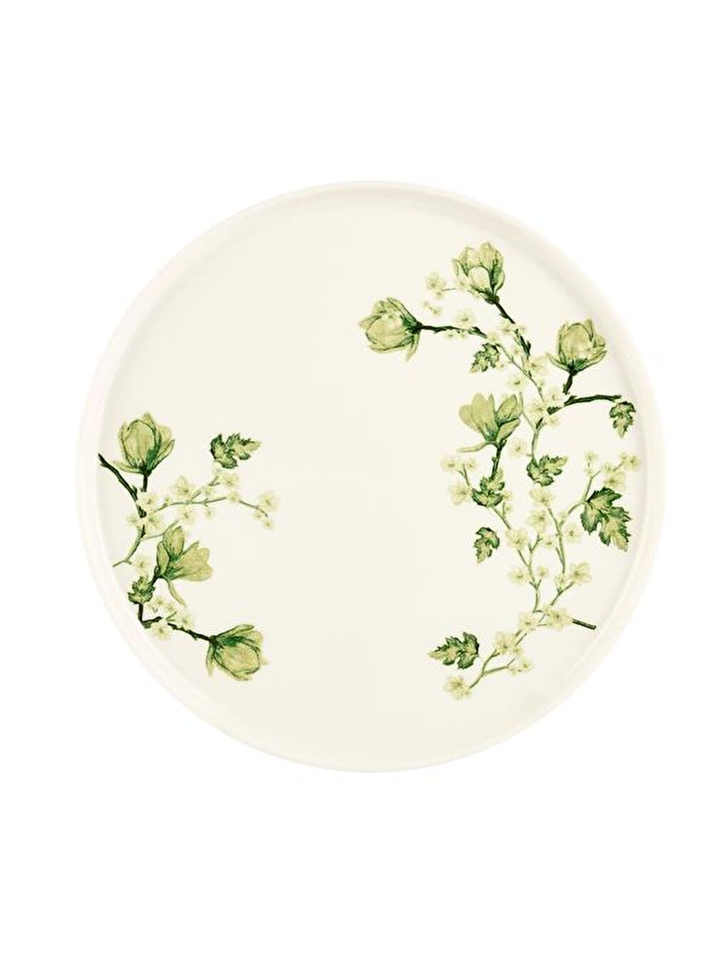 Karışık Fresia Toledo Porselen Servis Tabağı - Renkli - 26 cm-1