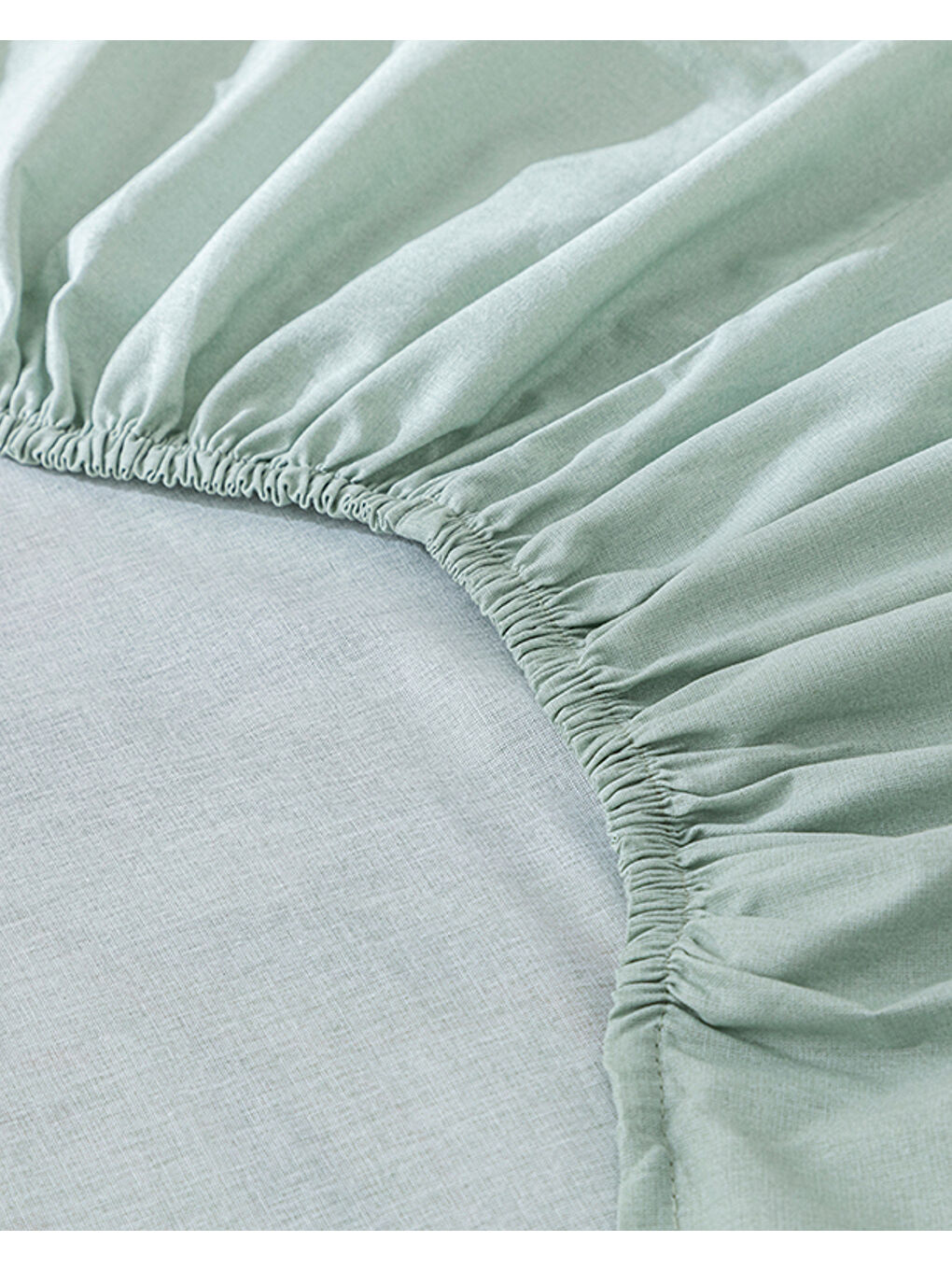 Bloom Check Pamuklu Ranforce Çift Kişilik Nevresim Takımı 200x220 cm Yeşil-5