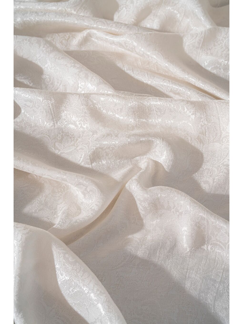 Ekru Kadın Rhiza Modal Floş Şal-1