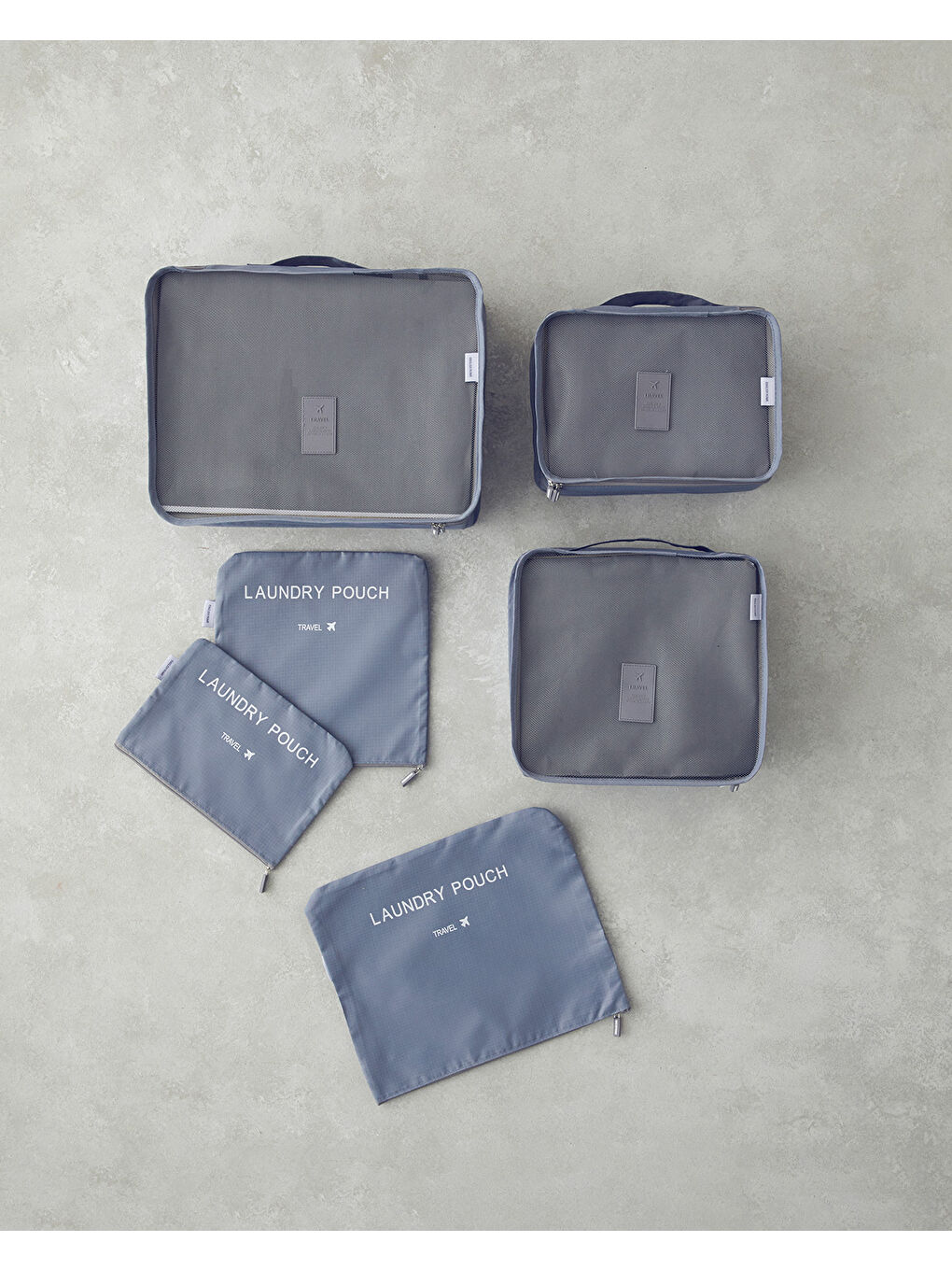 English Home Blare 6'lı Organizer Set Gri