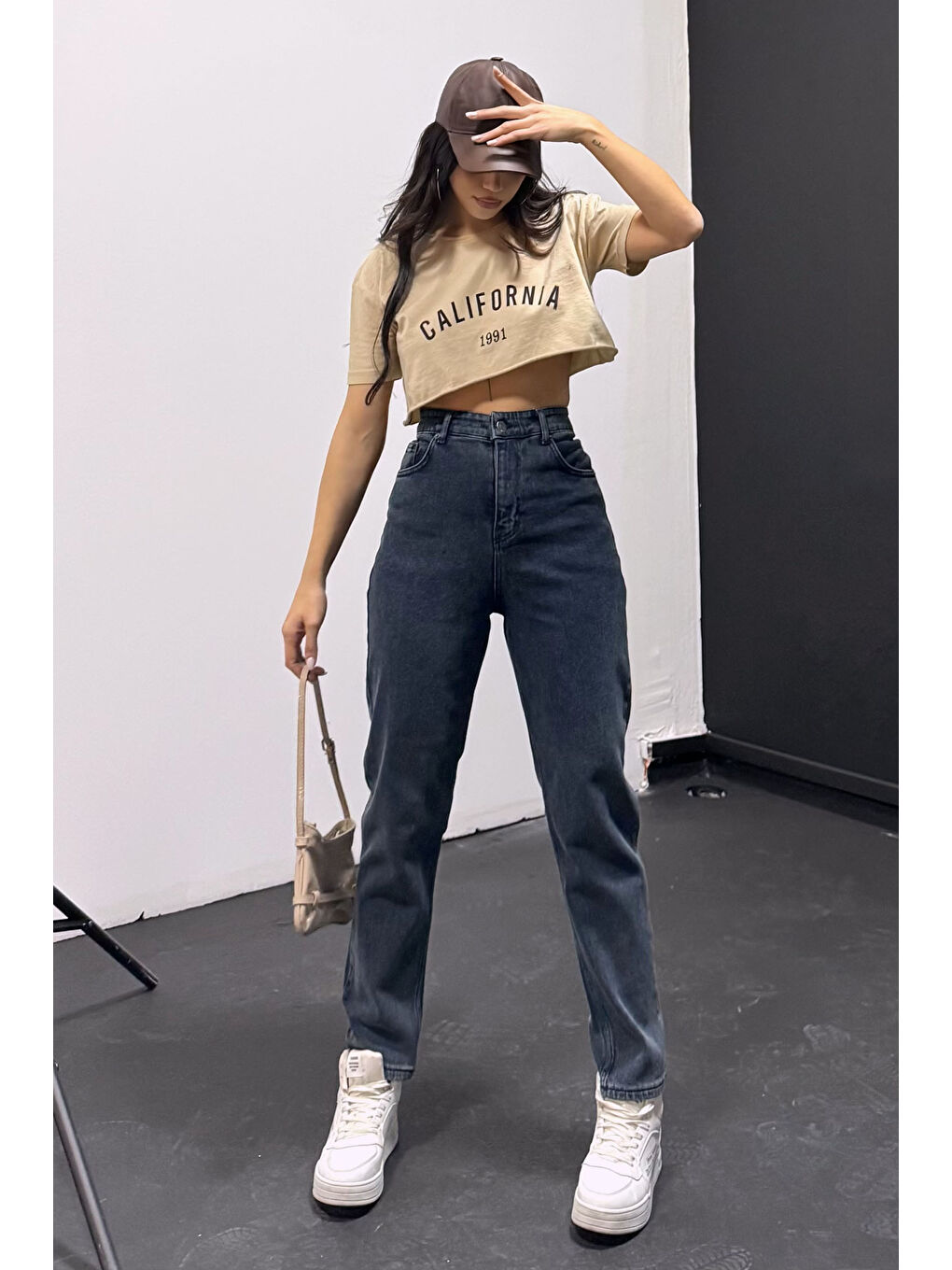 Mom Jean Pantolon Mavi   13360-2