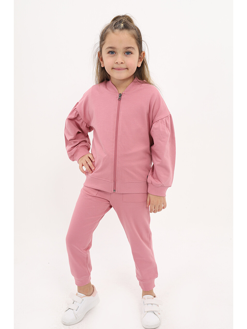 Pembe Kız Çocuk Eşofman Takım