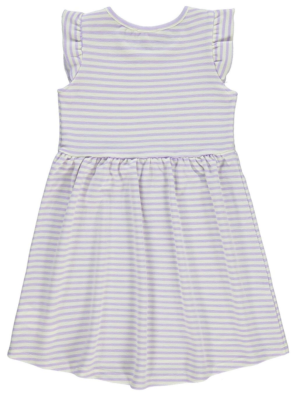 Mor Girls Kız Çocuk Elbise 6-9 Yaş Nazik Lavanta-1