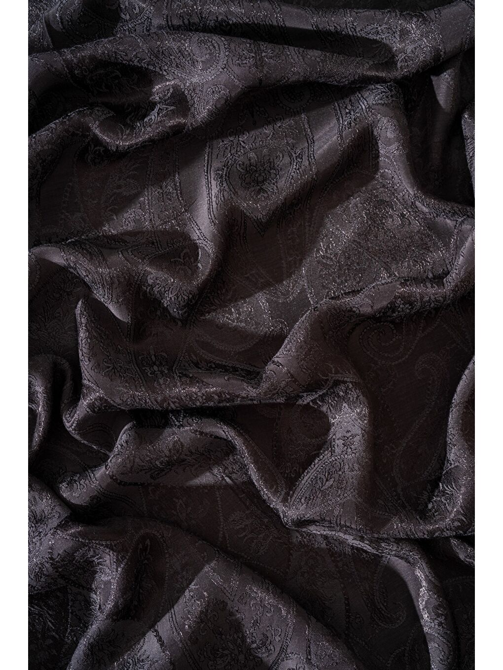 Antrasit Kadın Pirsus Modal Floş Şal-1