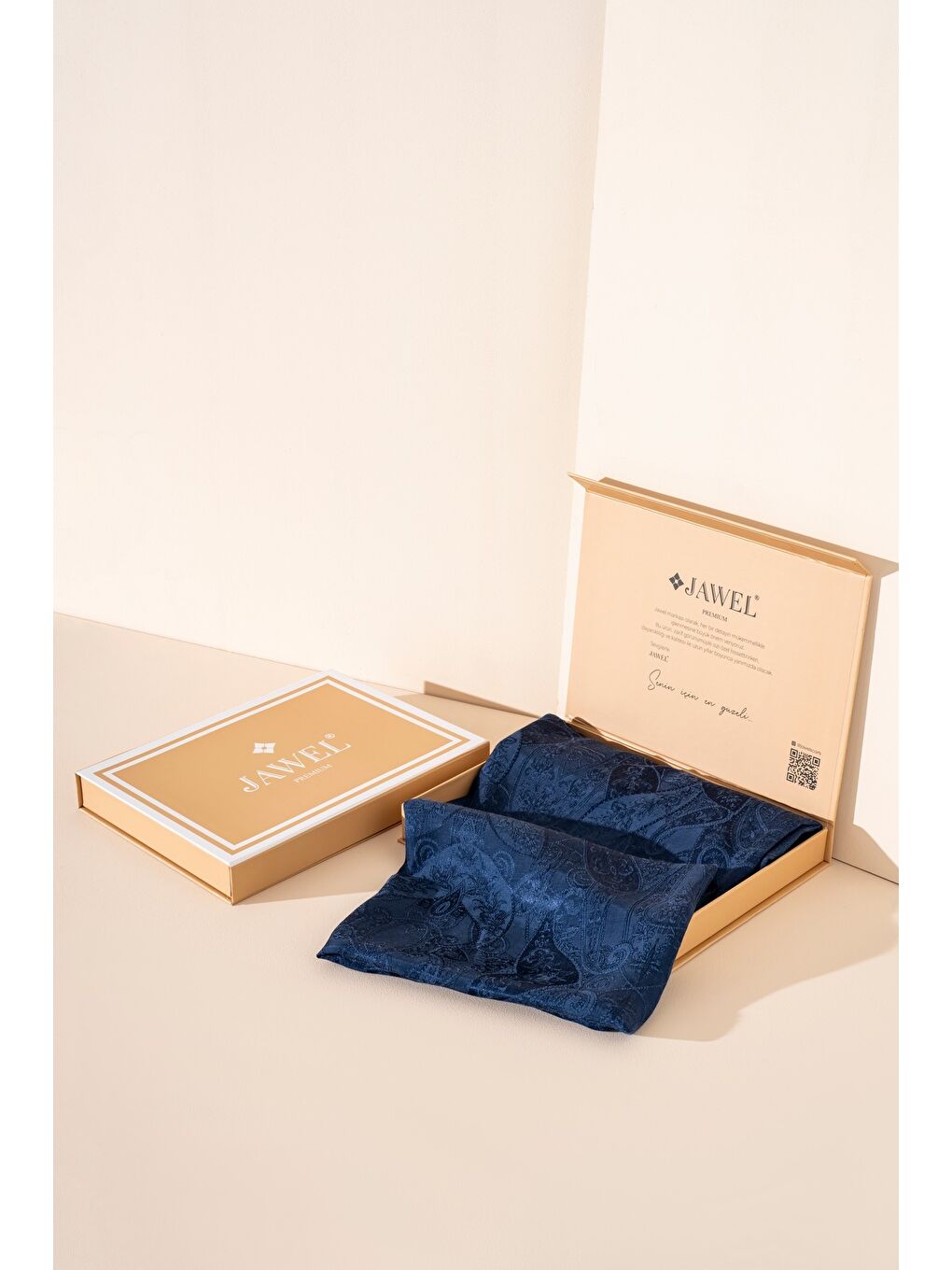 İndigo Kadın Pirsus Modal Floş Şal-2