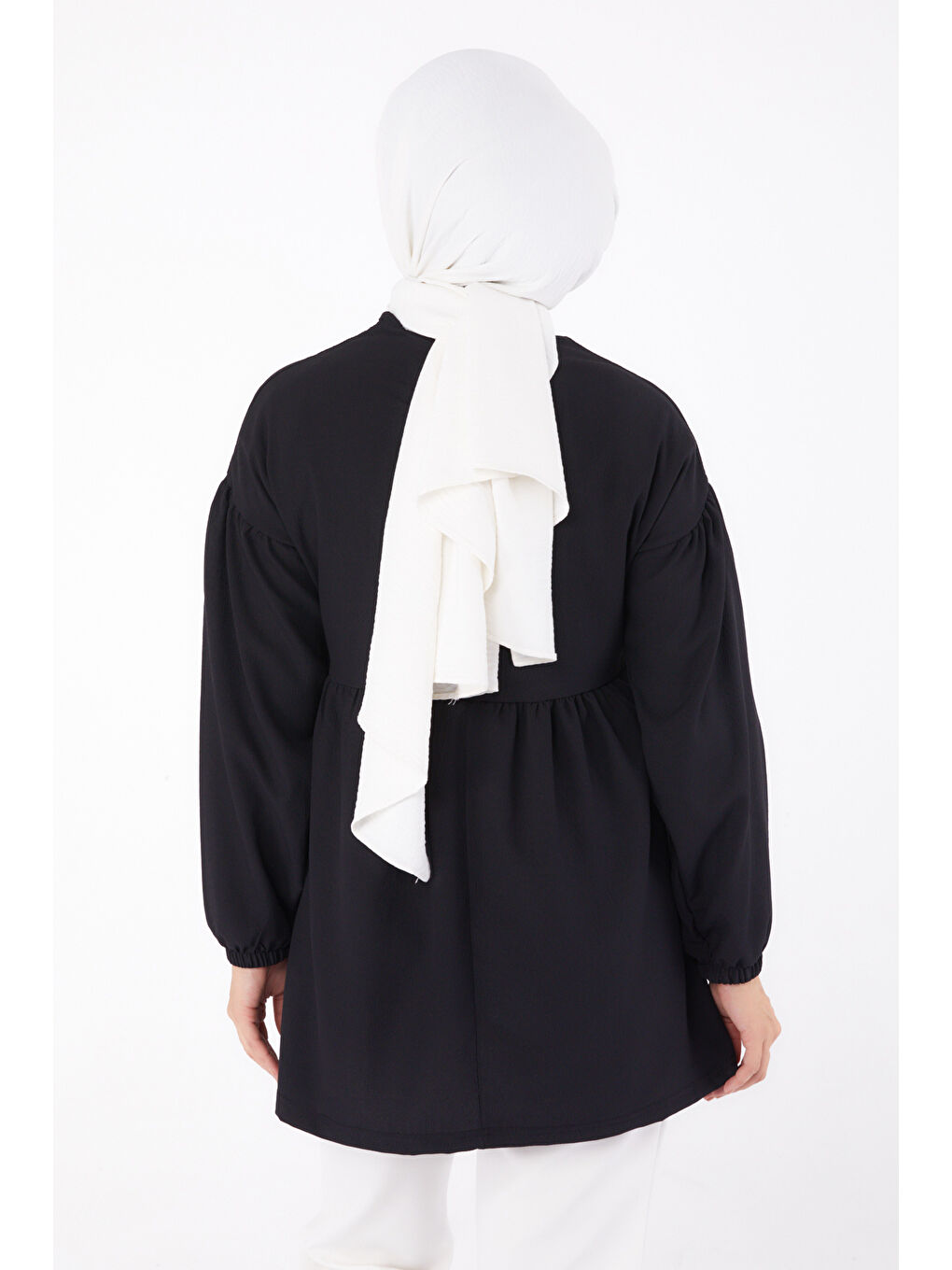 Taşlı Tunik Siyah - 13294-3