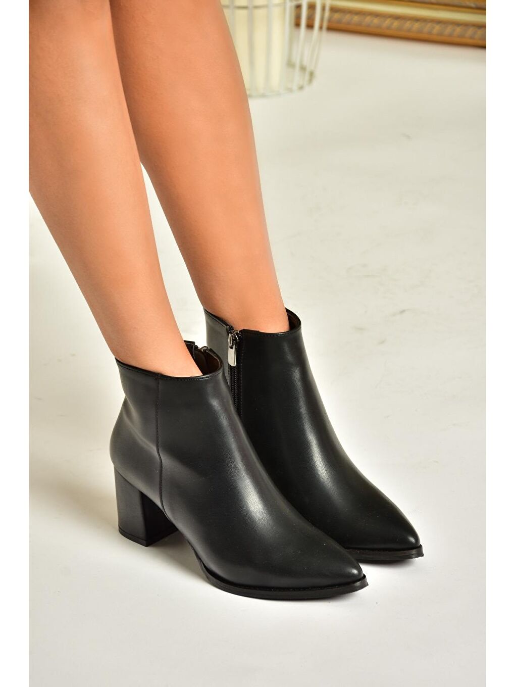 T8201750 Siyah Kadın Bot-2