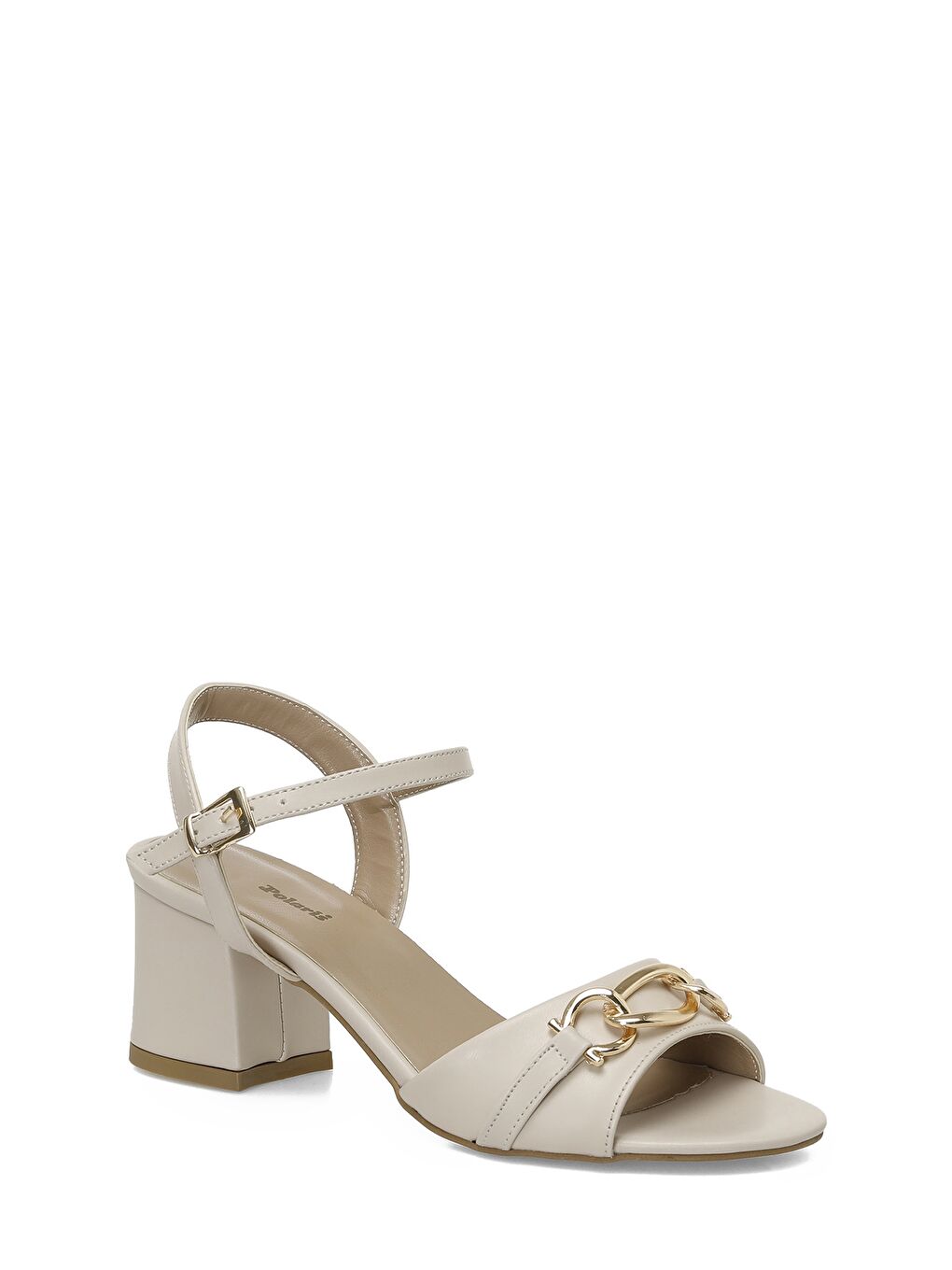 323099.Z 5FX Bej Kadın Topuklu Sandalet-1