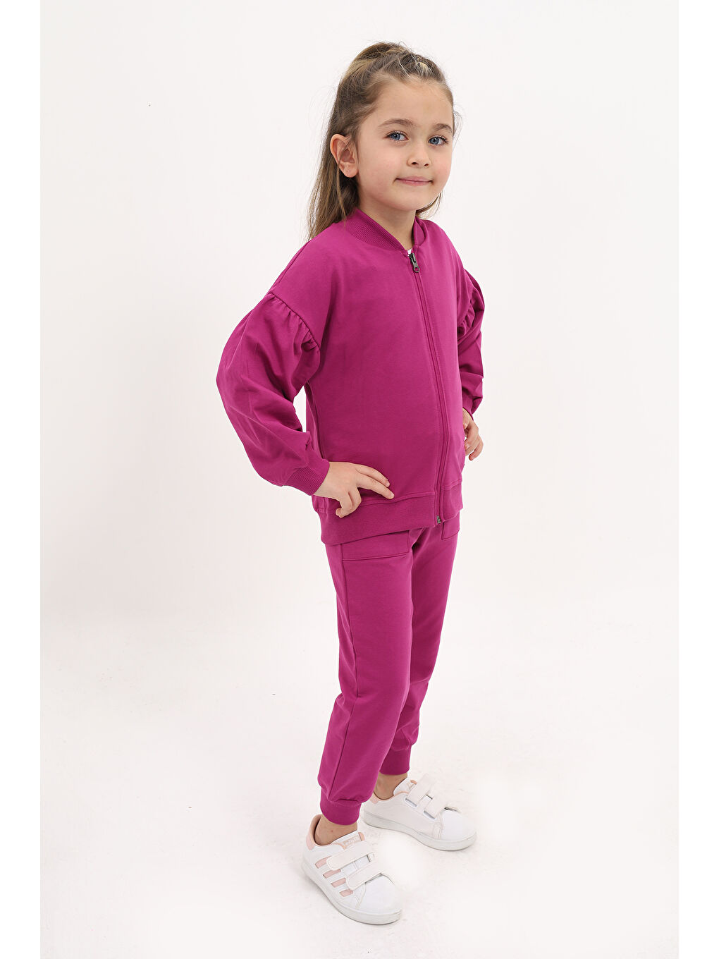 Mürdüm Kız Çocuk Eşofman Takım-3