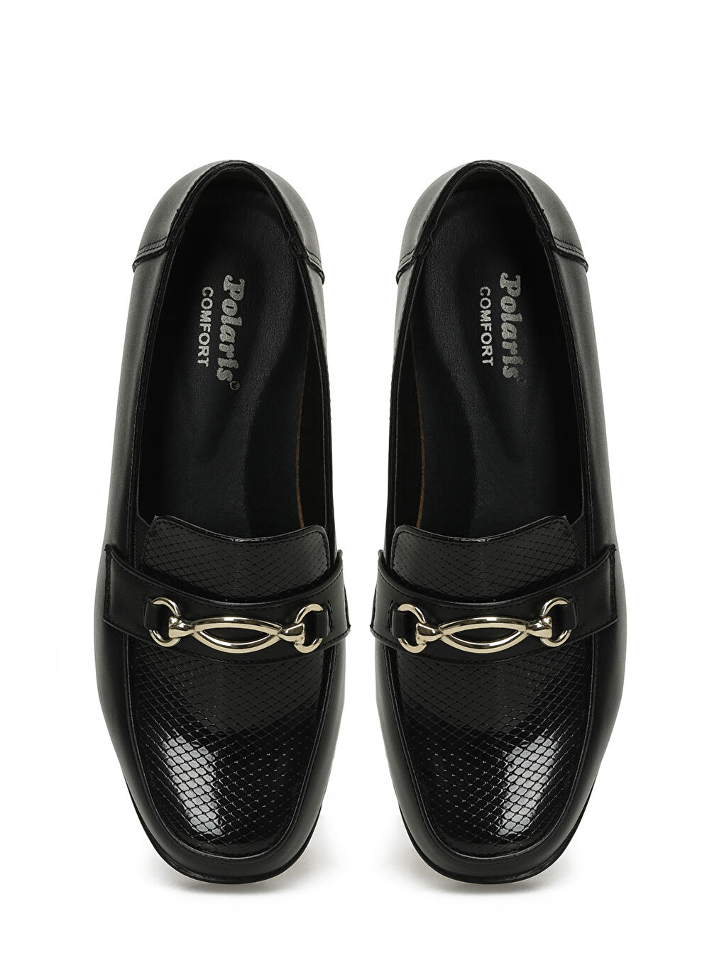 165041.Z5PR Siyah Kadın Loafer-3