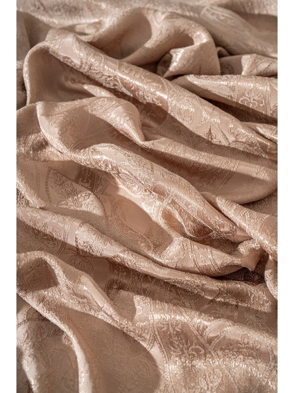 Kahverengi Kadın Pirsus Modal Floş Şal-1