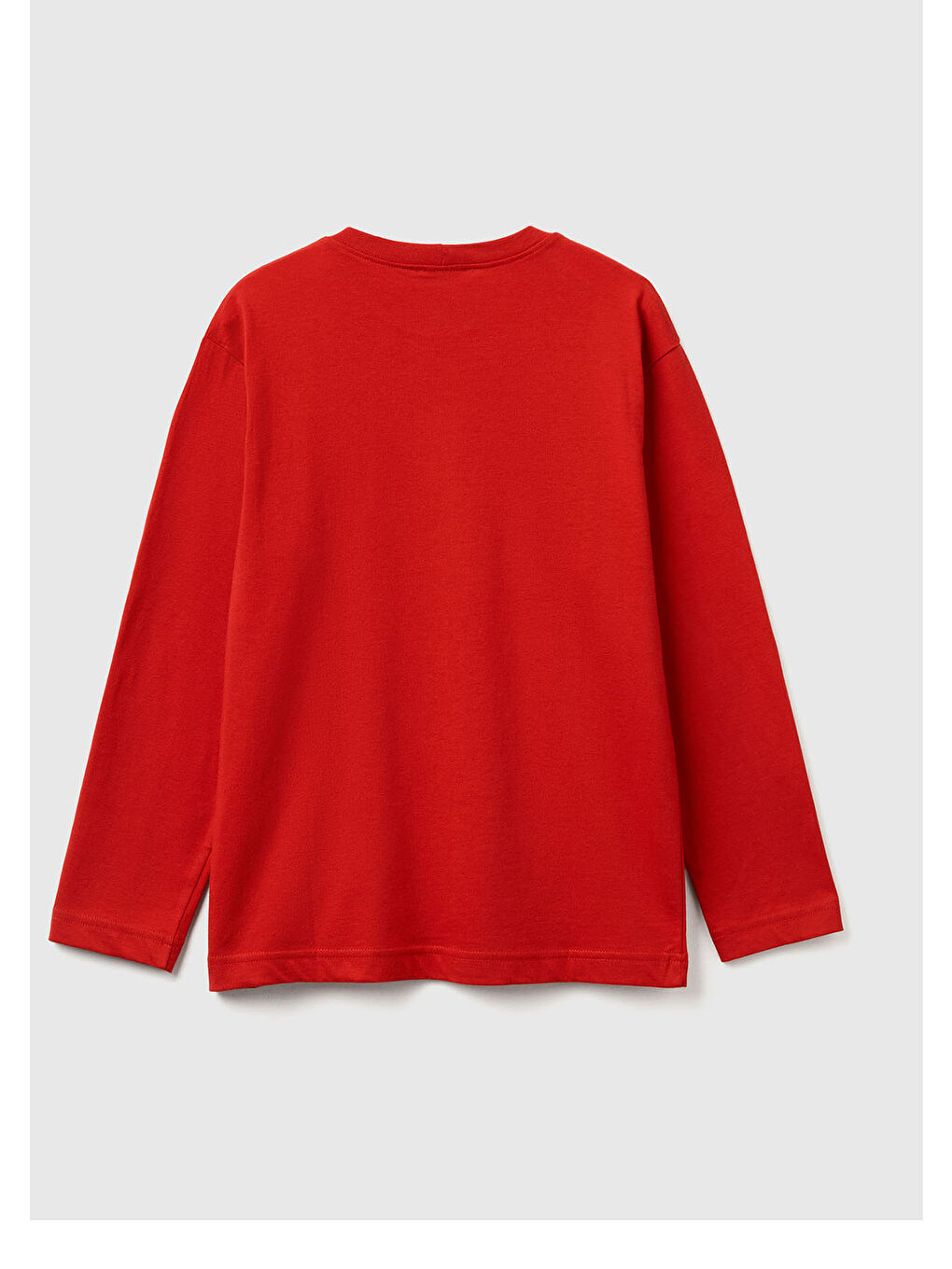 Erkek Çocuk Kırmızı Basic T-Shirt-1