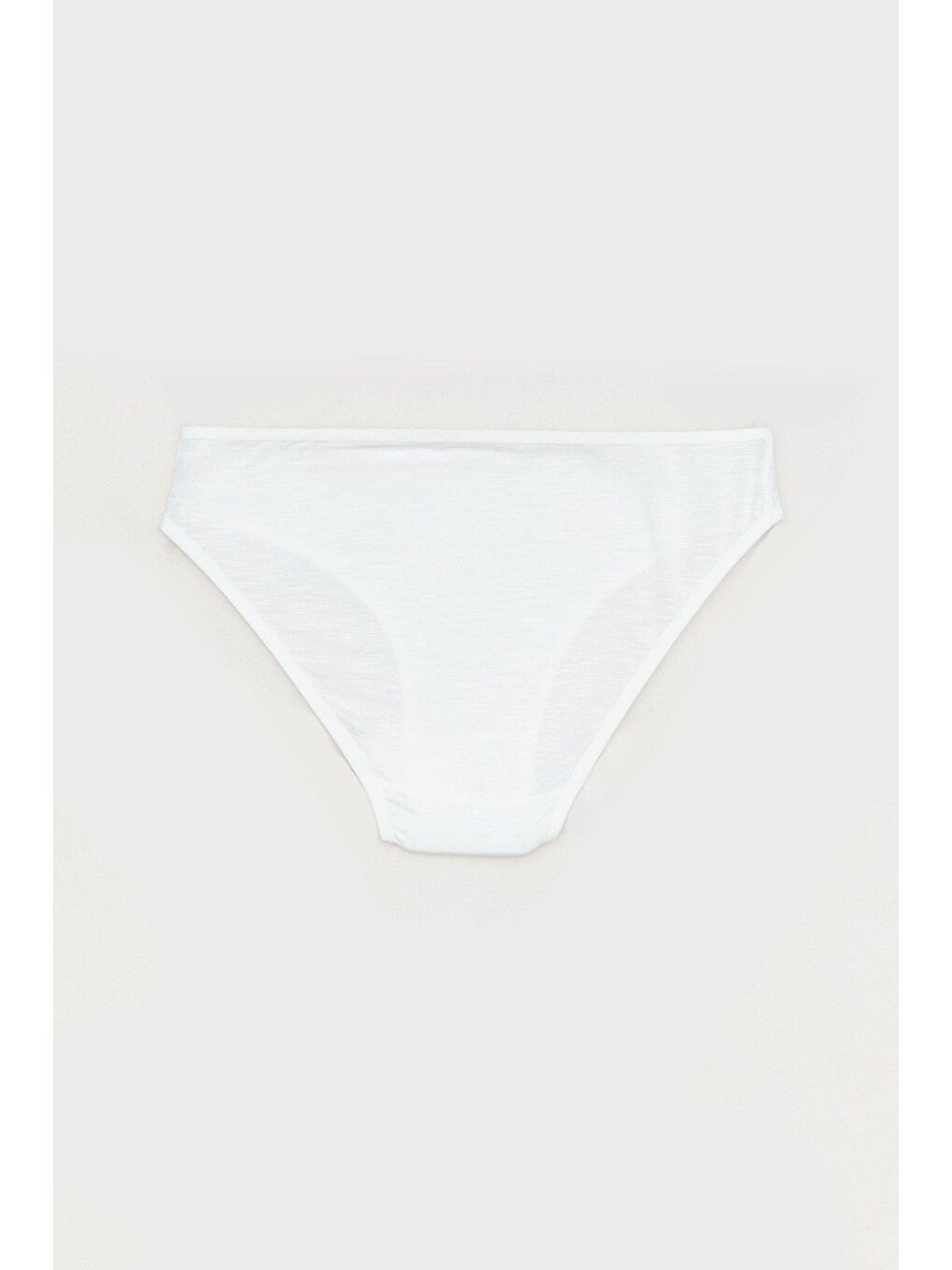 Ekru Basic Elastanlı Külot-1