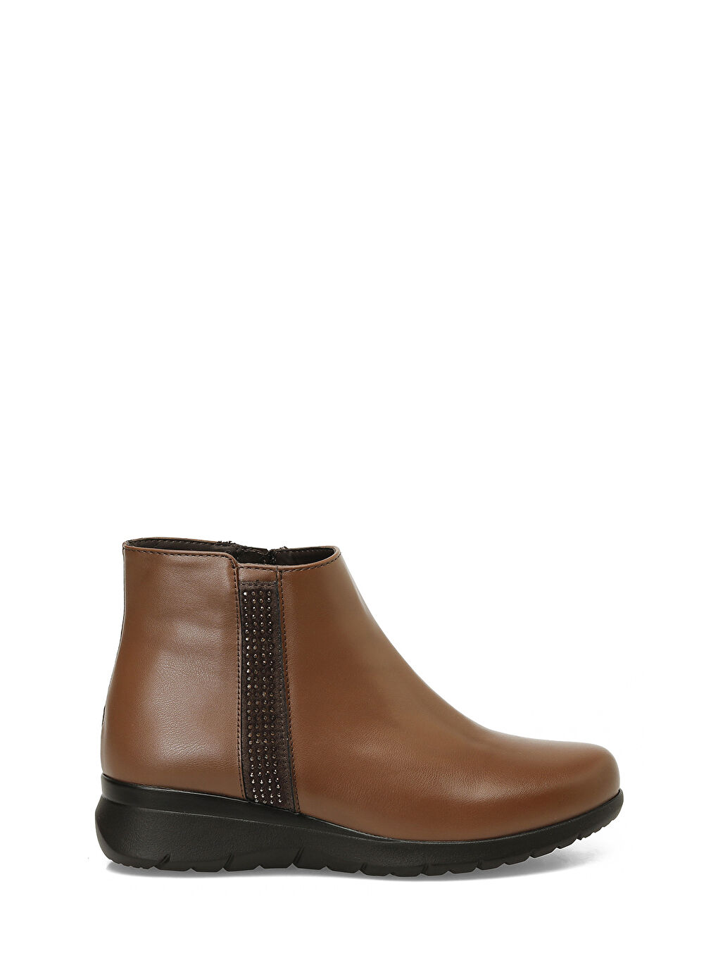 Kahverengi 166662.Z4PR Taba Kadın Dolgu Topuk Bot